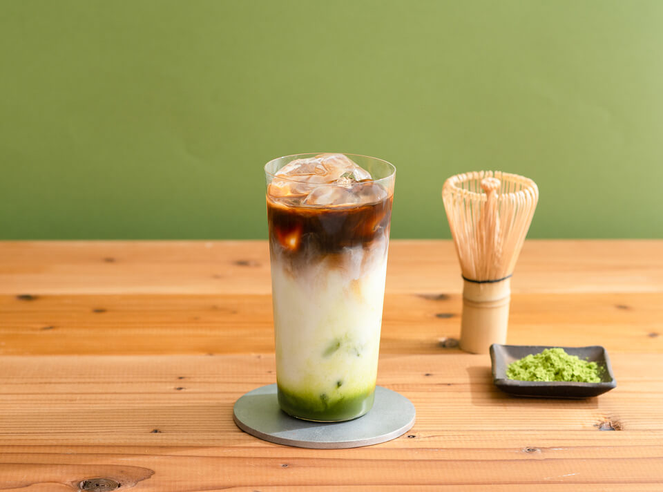 抹茶コーヒーラテ